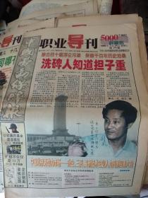 中国劳动保障报 ·职业导刊（人民英雄纪念碑的洗碑人）