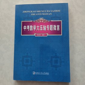 中考数学大压轴专题微言