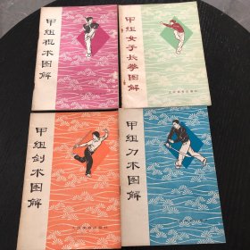 甲组女子（刀、剑、棍、长拳、五册）图解