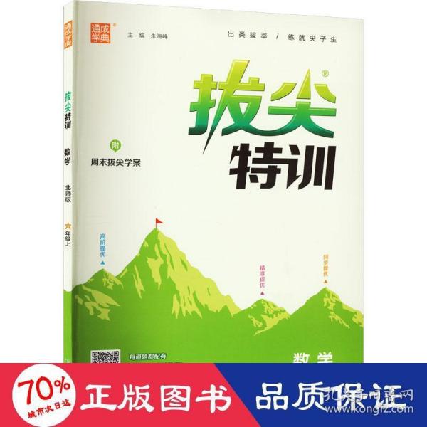 通城学典·拔尖特训：数学（六年级上北师版）