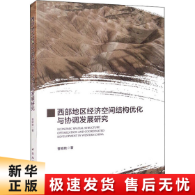 西部地区经济空间结构优化与协调发展研究