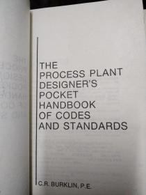 the process plant designer's pocket handbook of codes and standards