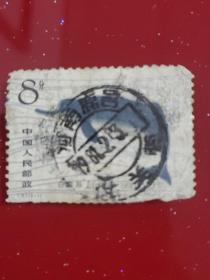 邮票《白鱀豚》1980年T.57(2-1)