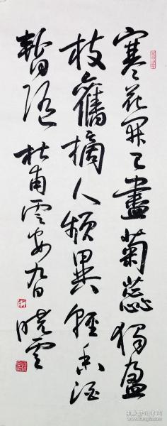 孙晓云书法条幅