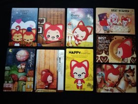 阿狸明信片（9张）