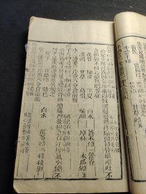 清代中医刻本《外刻正宗》两册合订本