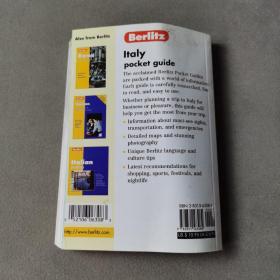 Italy pocket guide【英文】