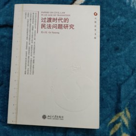 过渡时代的民法问题研究