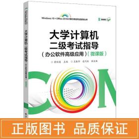 大学计算机二级试指导（办公软件应用）（微课版） 大中专理科电工电子 黄林国主编