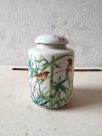花鸟罐子