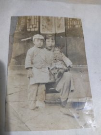 1940年左右照片17张 原湘西王陈渠珍的文书 聂瑞卿家人照片