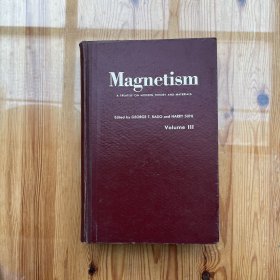 Magnetism : A TREATISE ON MODERN THEORY AND MATERIALS(英文原版）