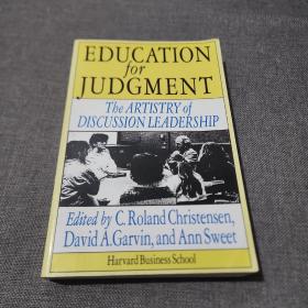 Education for Judgment