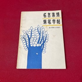 名言集锦钢笔字帖