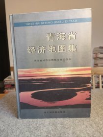 青海经济史料：青海省经济地图集 【8开硬精装画册，内含2004年前后青海经济社会的方方面面，详情见图】