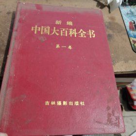新编中国大百科全书第一卷-书脊撕裂