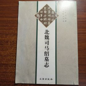 北魏司马绍墓志（历代碑帖法书选）一版一印