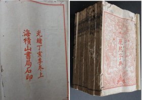 康熙字典(全6册)光绪丁亥年1887年