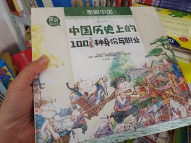 精装 图解中国（全4册）中国历史上的100种身份与职业+中国历史上的100种美食+中国历史上的100件国宝+中国历史上的100种武器