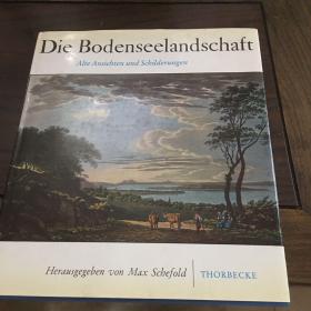 德文原版书 die bodenseelandschaft