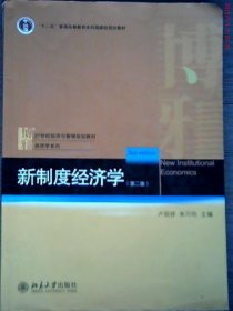 新制度经济学（D二版）卢现祥 朱巧玲9787301209332北京大学出版社