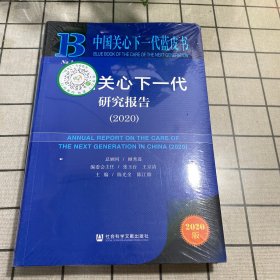 中国关心下一代研究报告(2020)/中国关心下一代蓝皮书