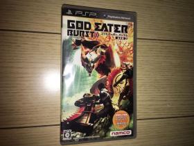 日本正版PSP游戏：噬神者：爆裂 God Eater Burst 箱说全