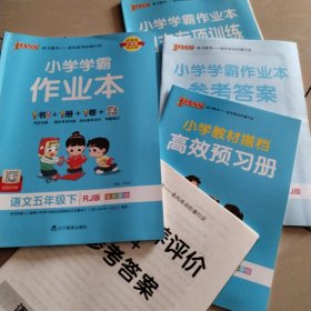 人教版语文五年级下册《小学学霸作业本》