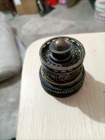 刻铜名家陈寅生刻灯具
