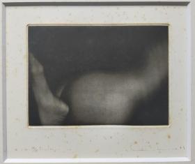 日本渡边干夫1983年铜版画美柔丁《裸妇》