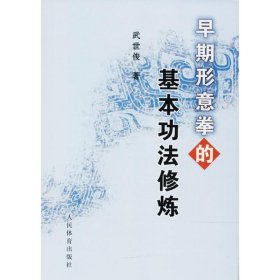 正版 早期形意拳的基本功法修煉 武世俊 9787500940388