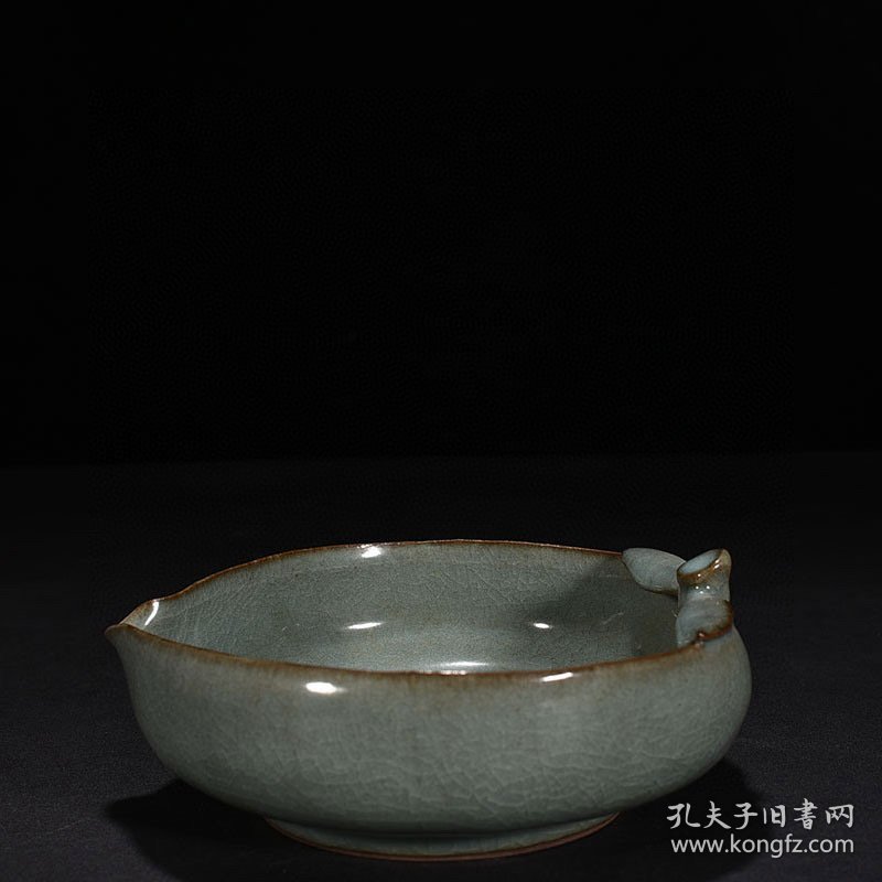 《精品放漏》官窑桃形洗——老窑瓷器收藏