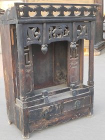 清代 精品楠木 全品满工包老 完整牢固 尺寸宽45cm厚26Cm高64Cm