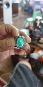 私人抵押物品拍，收到一个玉石戒指18mm