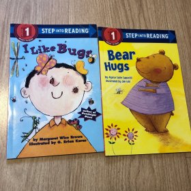 I like bugs 和bear hugs，英文绘本两本合售