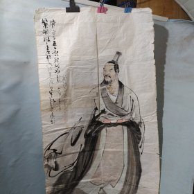 李樸画 人物画一幅（丁卯仲春 僊谿李樸绘于榕城）仙游著名画家李耕之子