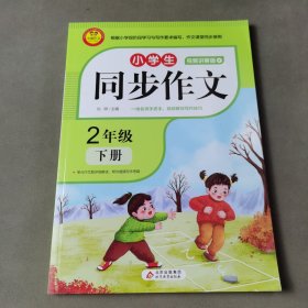 2022新版小学生同步作文2年级下册视频讲解版人教版2年级语文作文同步训练