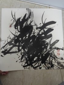 自娱斋保真销售：李丰民，50*50。号大风，字云明，麻雀斋主，生长在北京。北京大风雀语书画院院长、北京美术家协会会员、中国民主建国会会员、中国人民大学画院任惠中工作室画家，现首都师范大学刘大为工作室画家。1984年就读于中央美术学院国画系，受教于黄润华、姚治华、韩国臻、田黎明等。