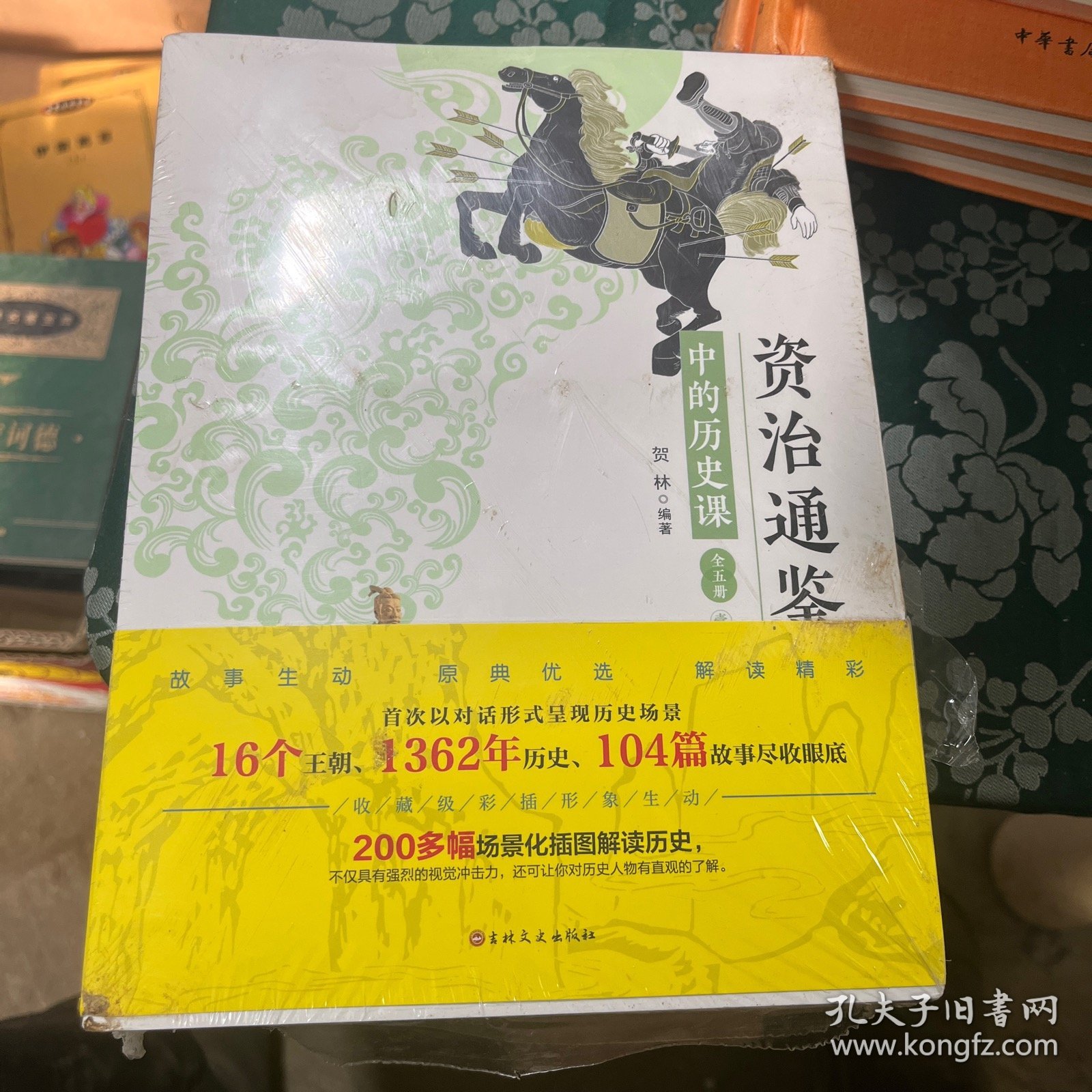 资治通鉴中的历史课（全5册 白话文 疑难注释 精美插图 写给青少年的资治通鉴 ）