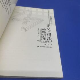 正义/司法的经济学：波斯纳文丛4