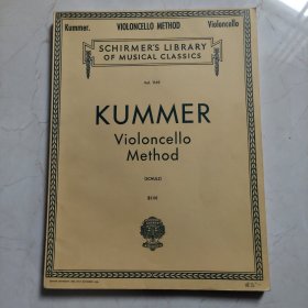 kummer VIOLONCELLOSCHULE，库默尔大提琴