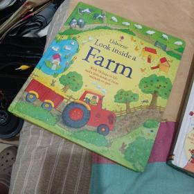 usborne look inside a farm（精装）