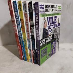 HORRIBLE HISTORIES 6册合售