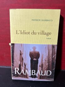 法文原版 L'ldiot du village fantaisie romanesque