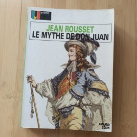 法语原版 Jean Rousset. Le mythe de Don Juan 让 陆塞 唐璜的神话