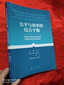 公平与效率的综合平衡--中国养老金体系的制度选择和实践路径