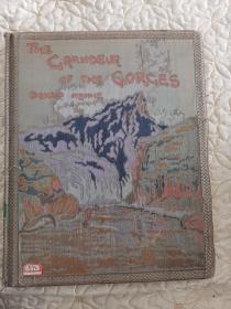 【珍本】1926年出版《扬子风景》唐纳德·曼尼/收录50张珍贵影像，其中包括12幅手工上色银盐照片/豪华精装限量本（八一电影制品厂藏书钤印如图，实物拍图，外品详见图，内页干净）