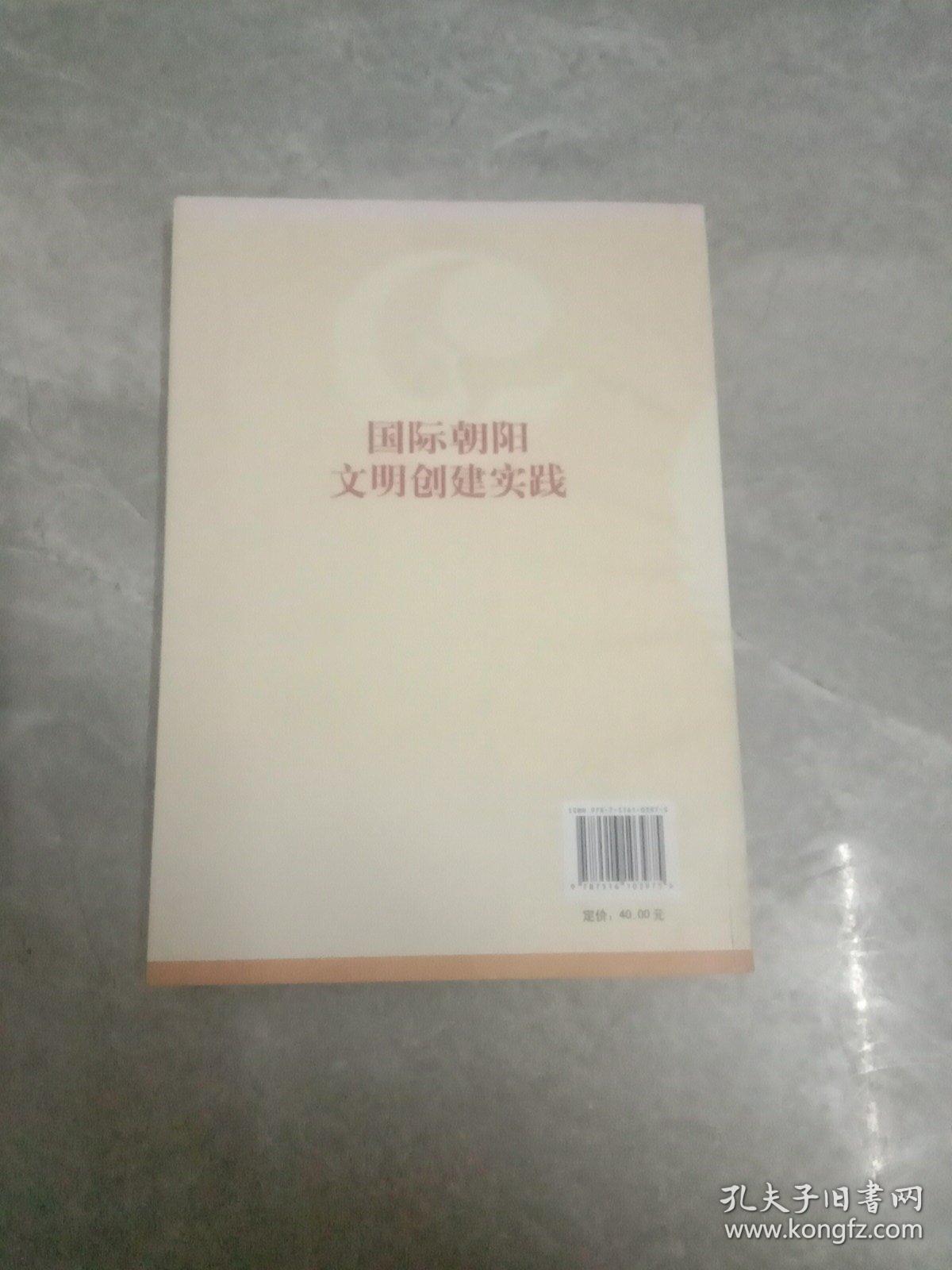 国际朝阳文明创建实践/国际朝阳文明丛书