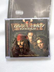 Pirates Of The Caribbean 加勒比海盗原声日版约翰尼德普/已拆封品相好，图片实拍，不支持退货！