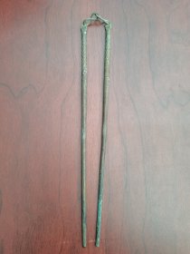 老铜器 铜筷子1